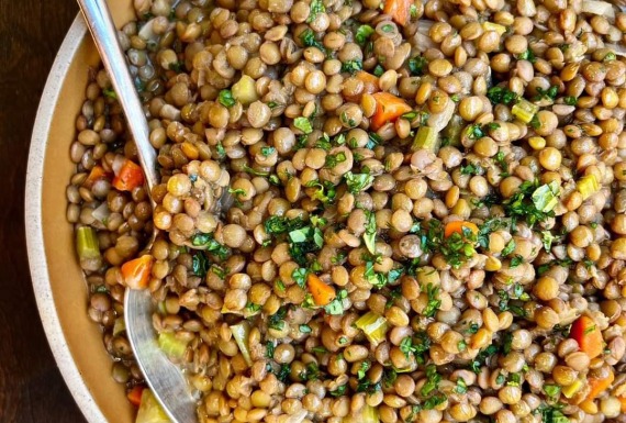 Variegated Lentils: Greatness in Simplicity